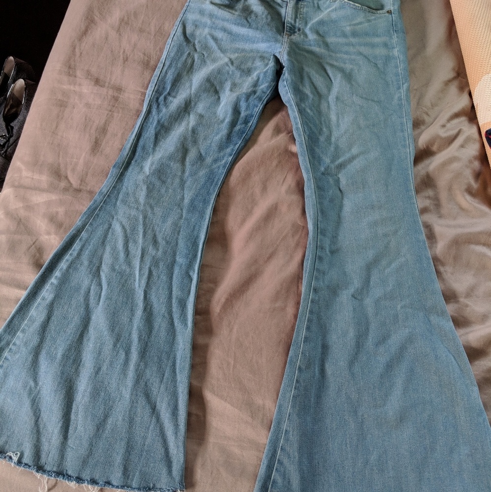 Bell bottom jeans